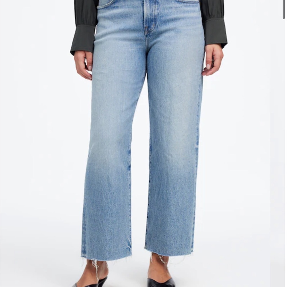 Madewell perfect vintage wide leg PETITE Jean